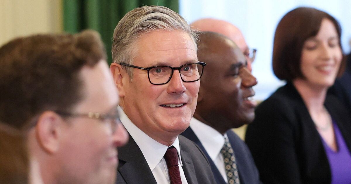 The election map that will terrify Keir Starmer - as Labour are almost wiped out